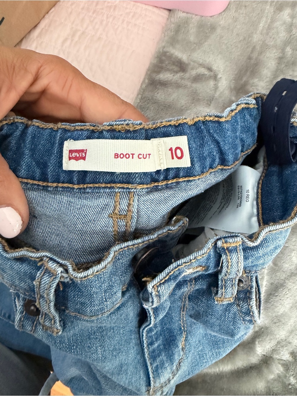 Levi's Girls Light Blue Boot Cut Jeans